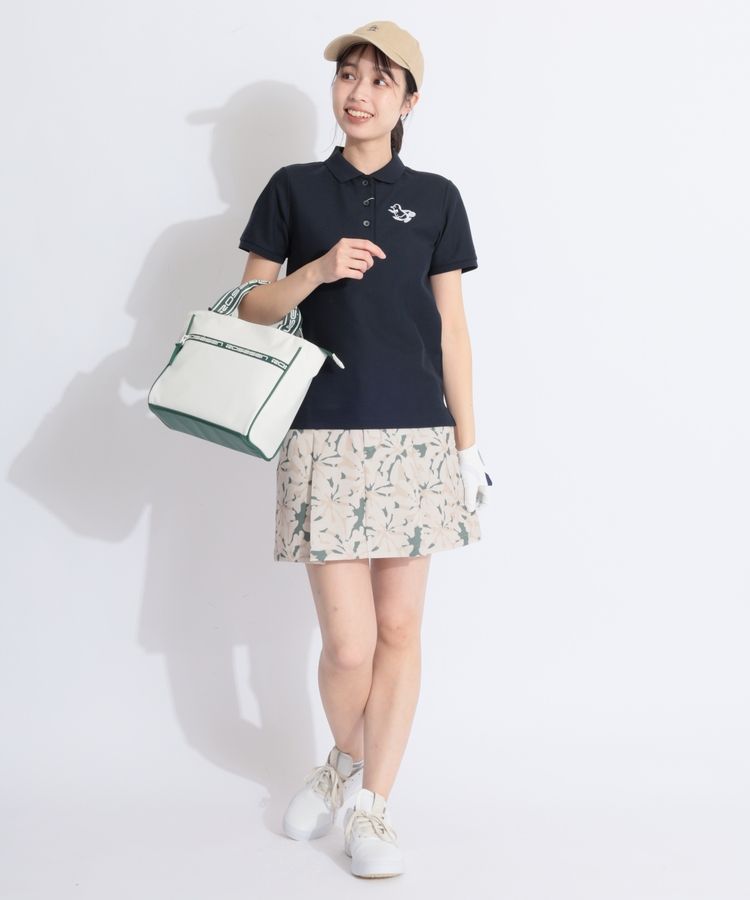 ロサーセン RO 【ストレッチUV】フラワープリントタックスカート