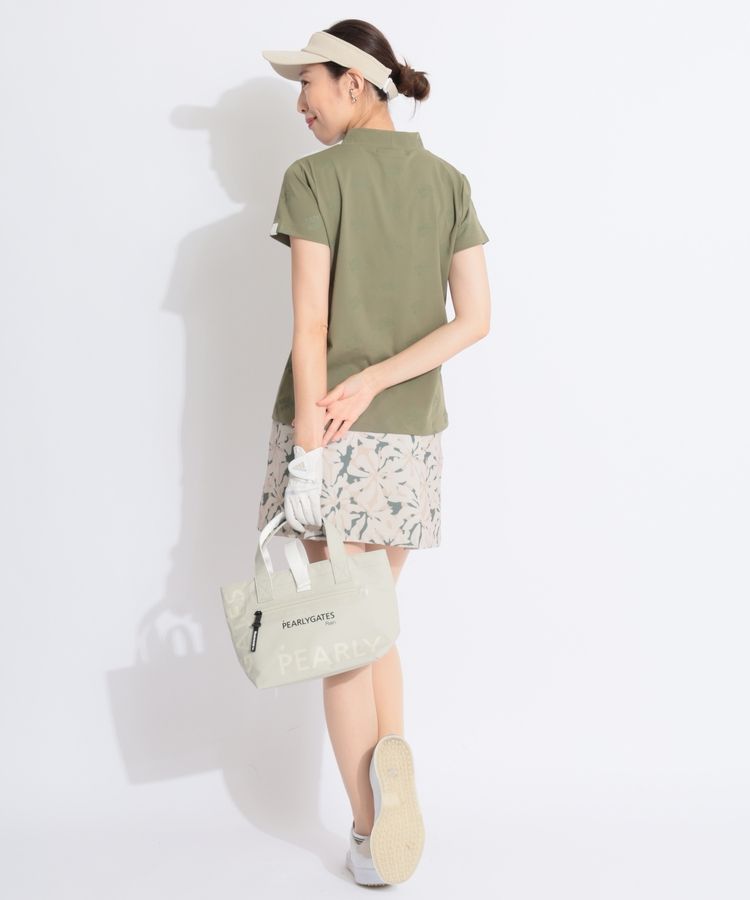 ロサーセン RO 【ストレッチUV】フラワープリントタックスカート