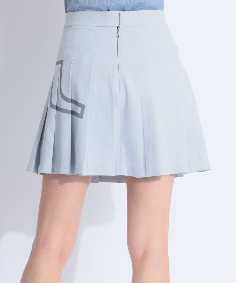 ジェイリンドバーグ JL 【撥水ストレッチ】サイドロゴプリントプリーツ