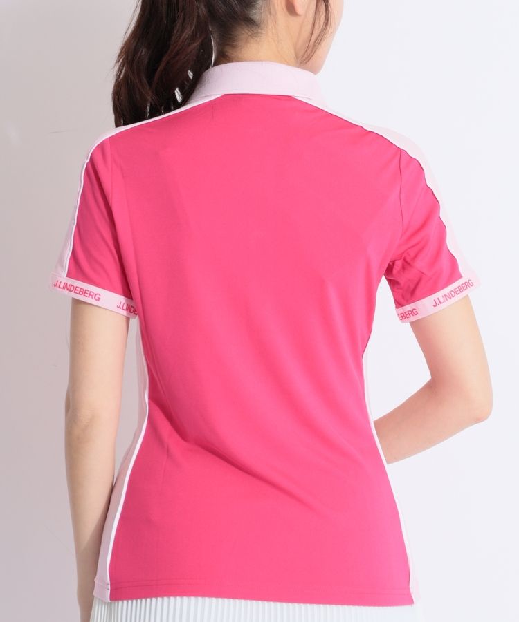 ジェイリンドバーグ JL 【速乾ストレッチ】バイカラー切替半袖