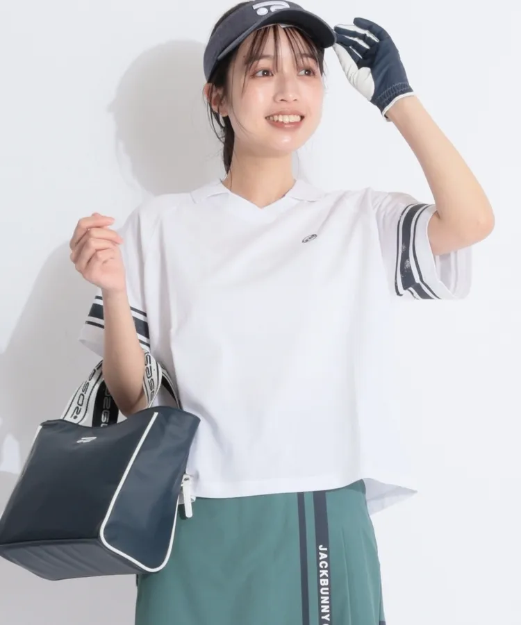 ジャックバニー JB 【撥水ストレッチ】アシメデザインバイカラー