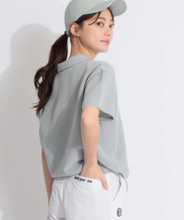 ︎美品︎and per se アンパスィ　ゴルフ　ショートパンツ M 秋冬 黒 サイズ：M AND PER SE アンパスィ ショートパンツ レッド系