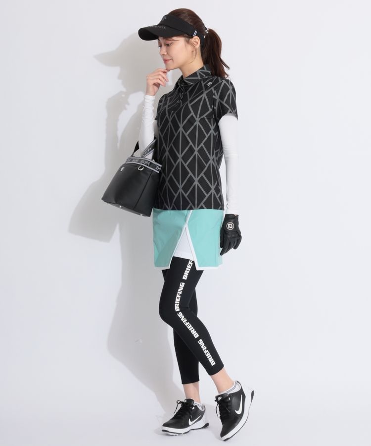 BRIEFING レディースレギンス Sサイズ ブラック BRIEFING GOLF - WOMENS SUMMER LEGGINGS | レギンス | ブラック