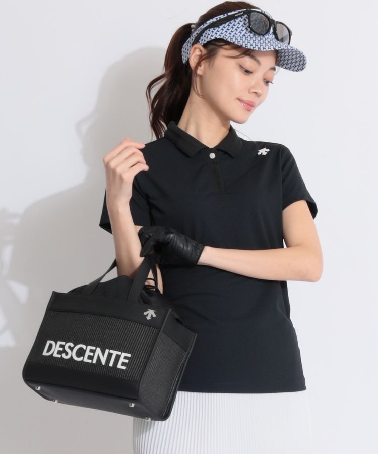 デサントゴルフ DESCENTE ゴルフ ハーフジップ半袖シャツ