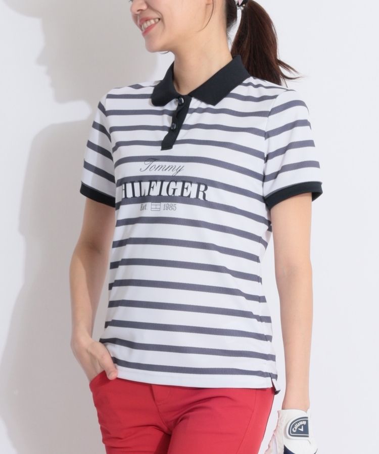 トミー ヒルフィガー ゴルフ 半袖ポロシャツ レディース 春夏【要プロフ必読】 TOMMY HILFIGER GOLF トミーヒルフィガー ゴルフ レディース