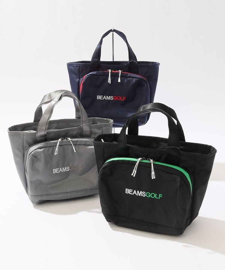 ビームスゴルフ BE 保冷ポケットロゴ刺繍カートバッグ