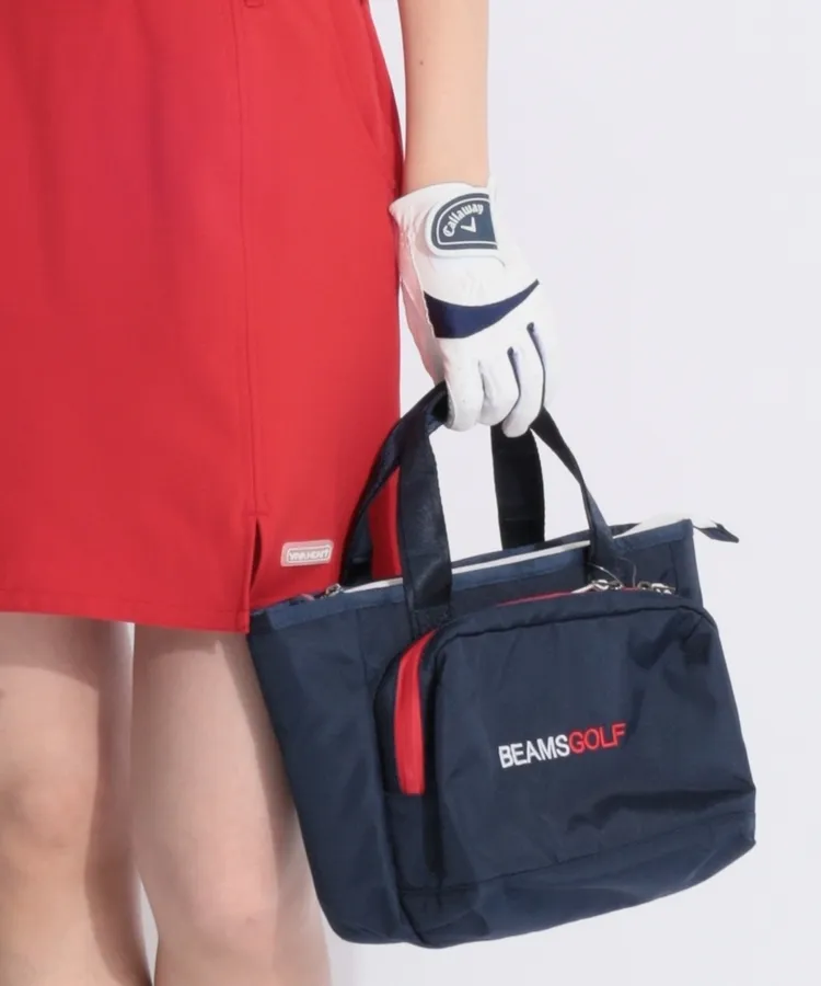 パーリーゲイツ PG ニコチャーム付きペイントロゴカートバッグ