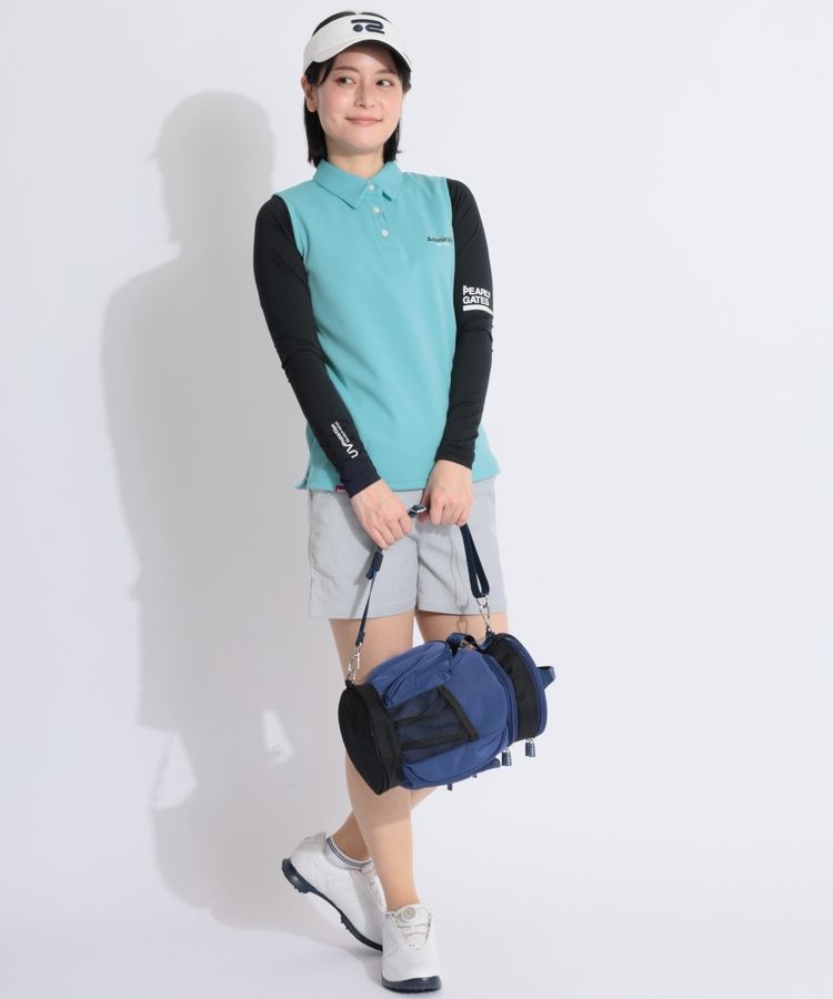 パーリーゲイツ　クールタイプ　ストレッチインナー パーリーゲイツ PG 【PGBODY】【吸水速乾】メッシュ切り替え長袖