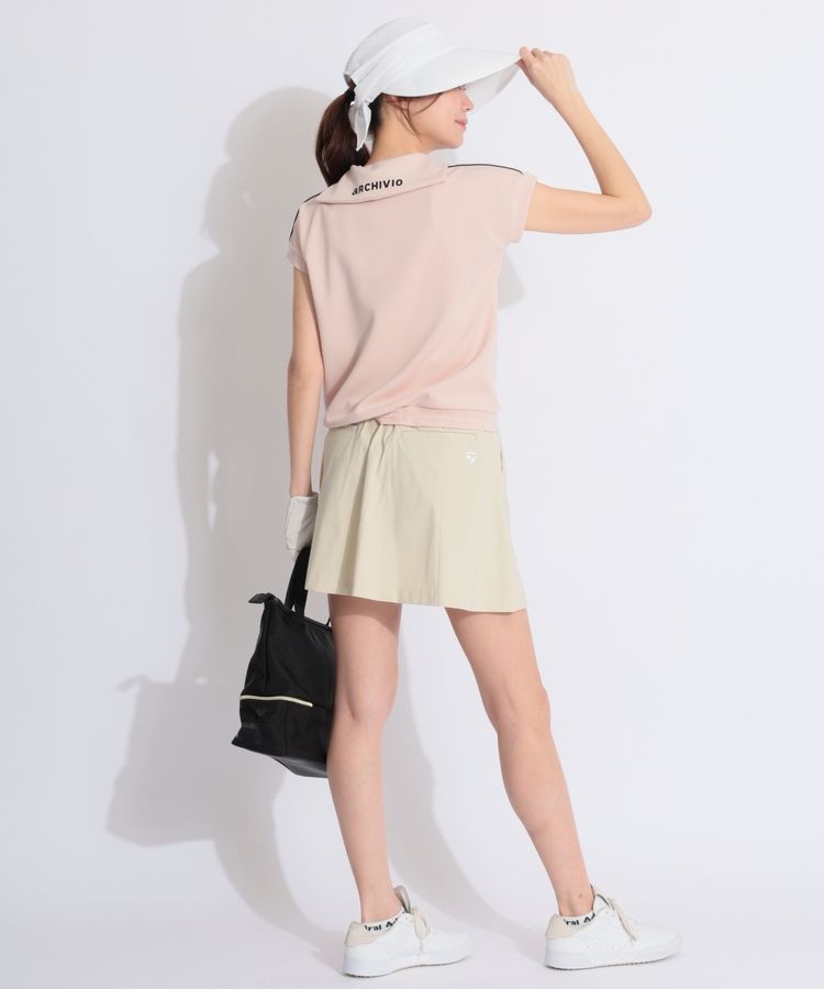 アルチビオ セットアップ 38 オレンジ 白 ノースリーブ スカート