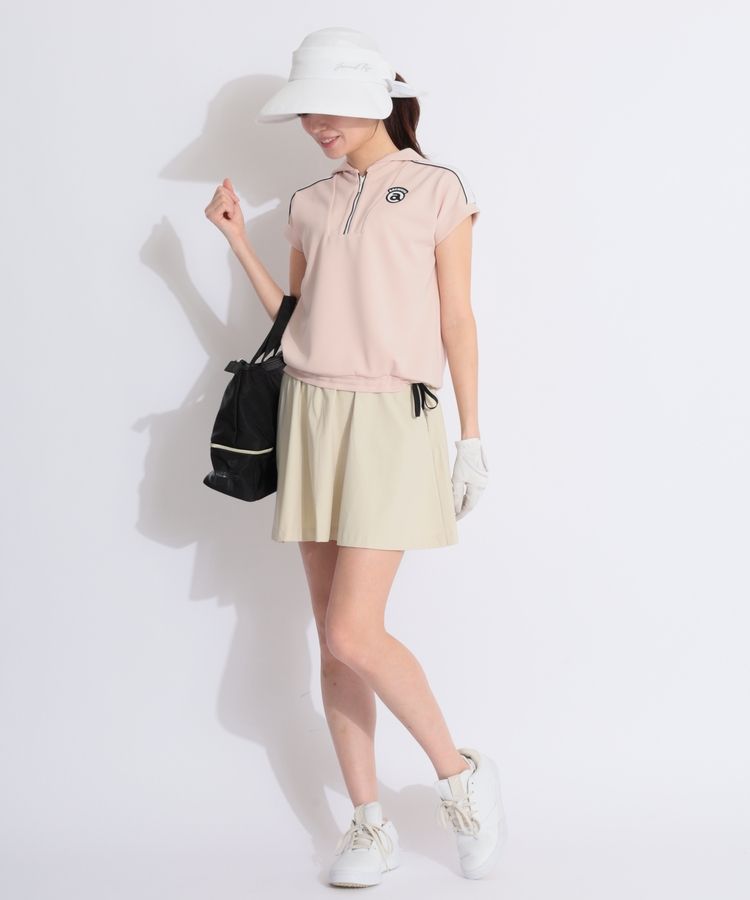 夏ゴルフコーデに⛳️アルチビオ☆新品タグ付き「可愛い半袖ブルゾン」【新品特価】36 夏ゴルフコーデに⛳️アルチビオ☆新品タグ付き「可愛い半袖