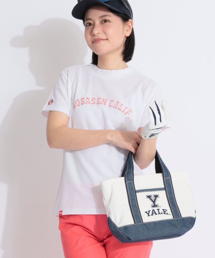 ROSASEN ロサーセン ロゴ ワッペン 刺繍 【半袖 ポロシャツ /総柄 ショートパンツ】 2点セット★ Sz.M　レディース ゴルフ　w56tc14 ROSASEN ロサーセン ロゴ ワッペン 刺繍 半袖 ポロシャツ ⁄総柄