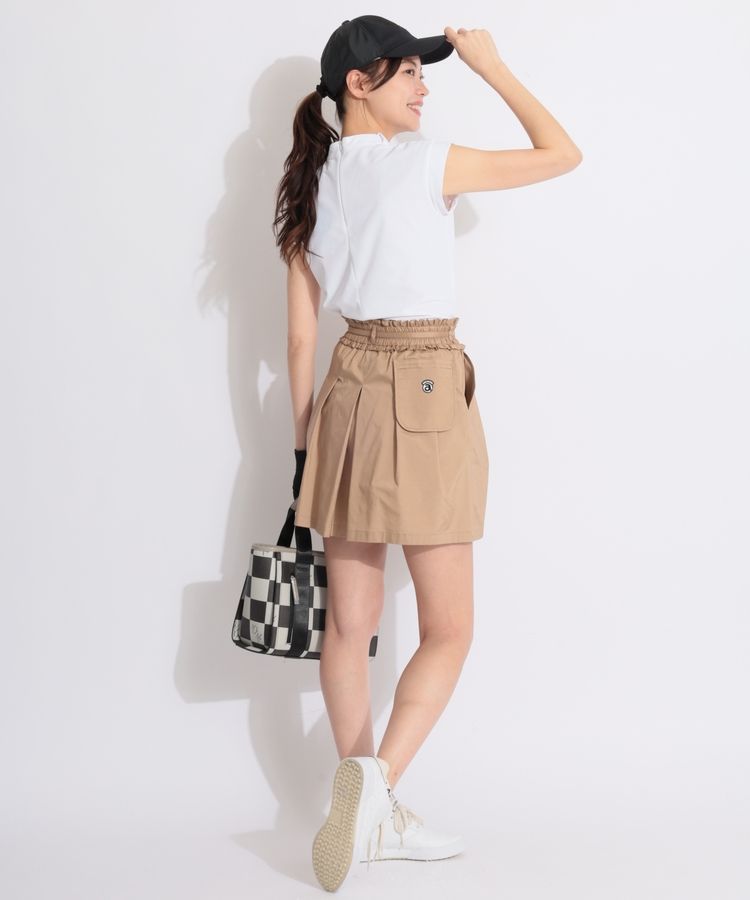 アルチビオ AR ベルト付きギャザースカート レディースゴルフ