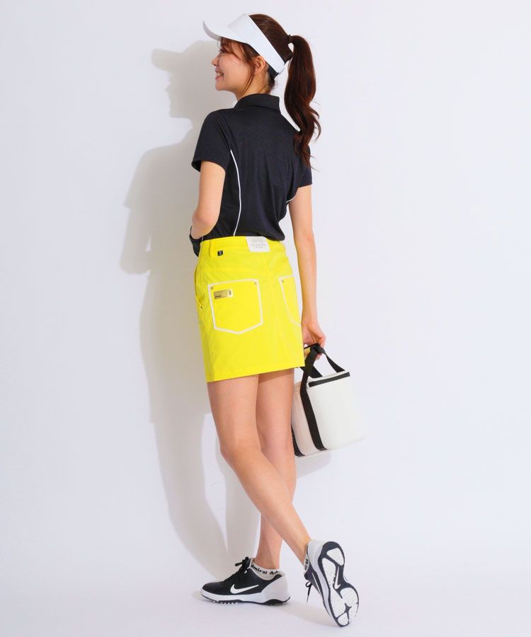 ピン PN 【クロスムービング】シンプルツイルスカート レディース