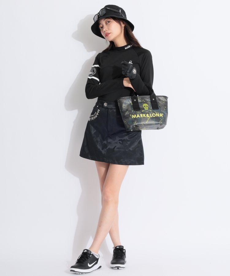 マーク＆ロナ　ハット マーク＆ロナ ML ロゴプリントバケットハット レディースゴルフウェア