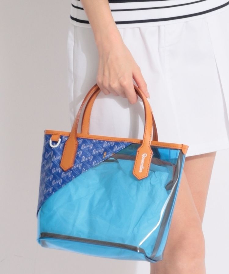 レザレクション RR 【ラニウスクリア】総柄切替PVCカートバッグ