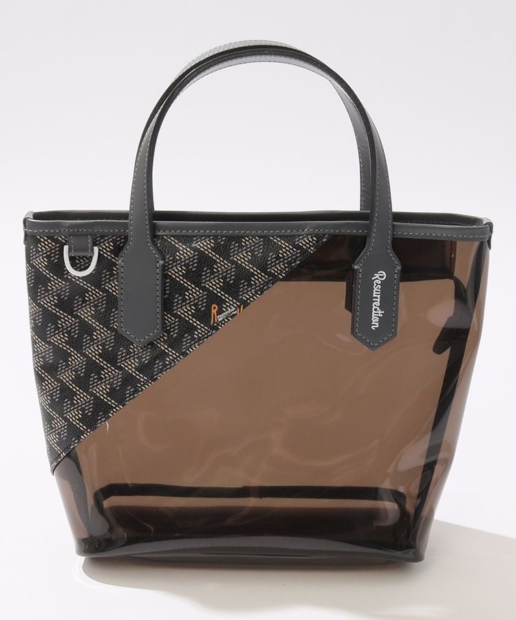 レザレクション RR 【ラニウスクリア】総柄切替PVCカートバッグ