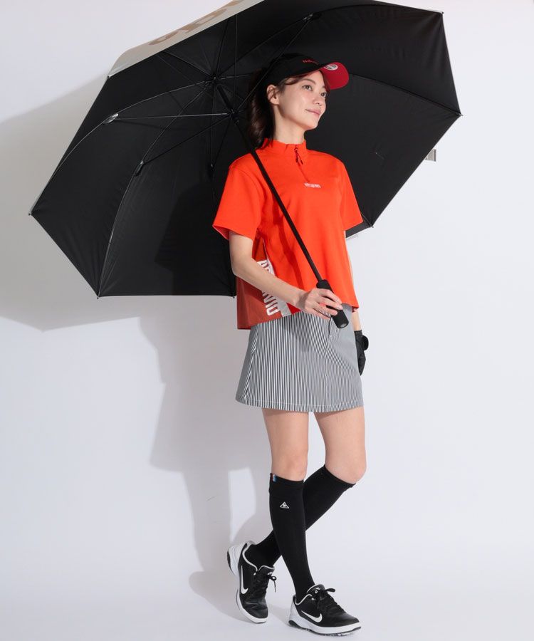 アルチビオ AR 【UV速乾】異素材ハーフジッププルオーバー レディース