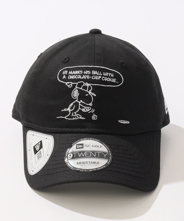 スヌーピー ニューエラ ゴルフ キャップ マーカー付き GOLF】NEWERA