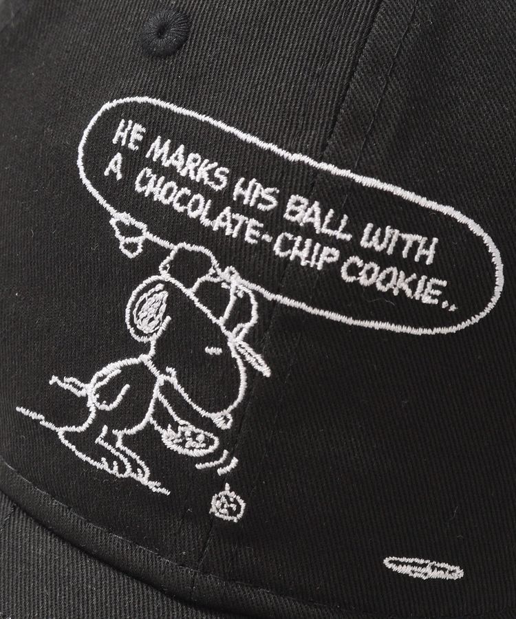 ニューエラ NE 【PEANUTS】マーカー付きスヌーピー刺繍キャップ