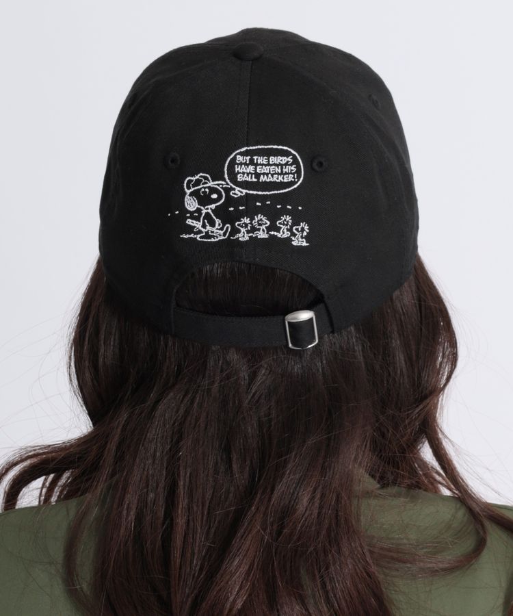 ニューエラ NE 【PEANUTS】マーカー付きスヌーピー刺繍キャップ
