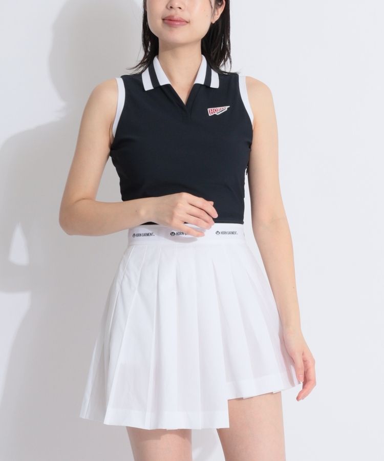 バックプリントノースリーブワンピース