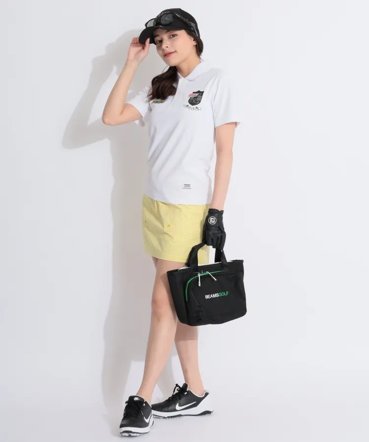 【新品】ホーンガーメント　レディース　半袖　ポロシャツ ホーンガーメント HO 【RichieRich】バックプリント半袖