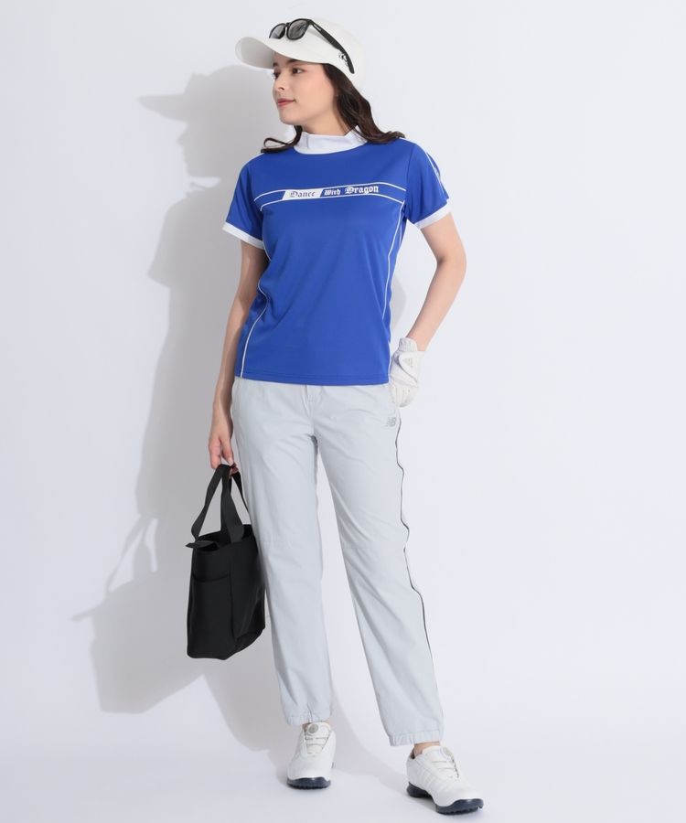 ダンスウィズドラゴンモックネックTシャツ サイズ：4 DANCE WITH DRAGON ダンスウィズドラゴン 半袖モック