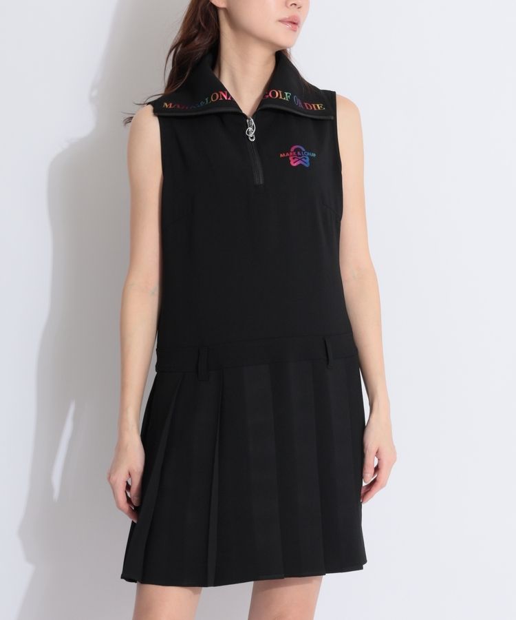 MARK AND LONA ノースリーブ ワンピース ブラック MARK AND LONA ノースリーブ ワンピース ブラック MARK AND LONA