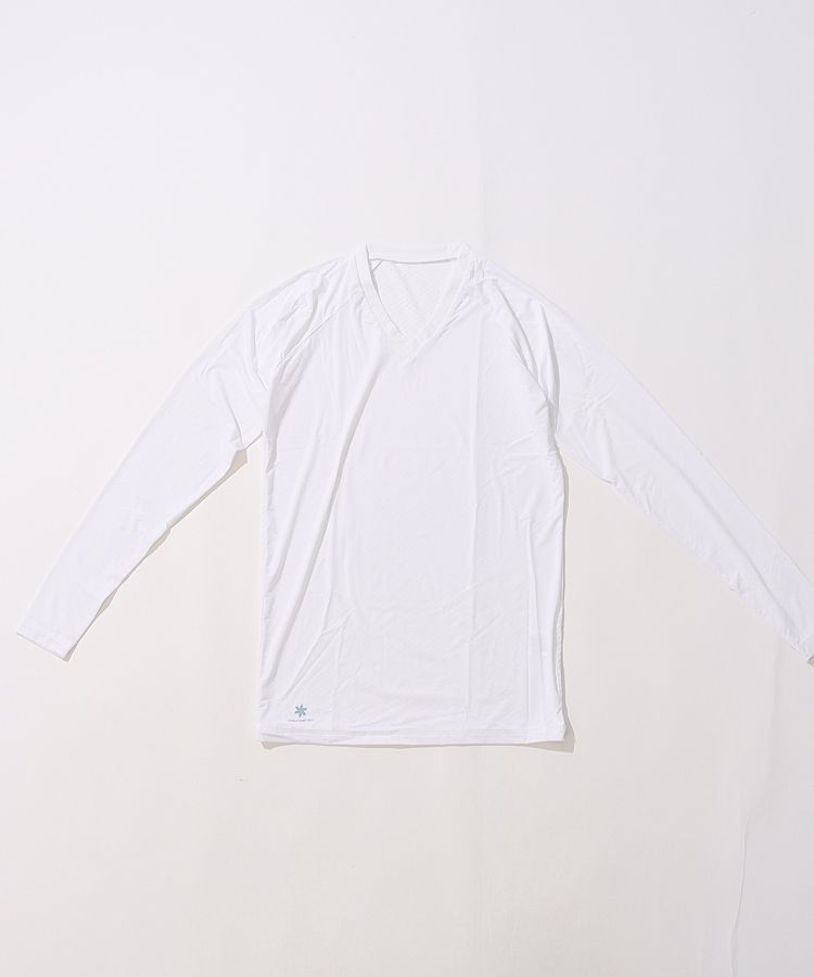 ゼロフィット ZF 【アイスメッシュ】Vネック長袖インナー