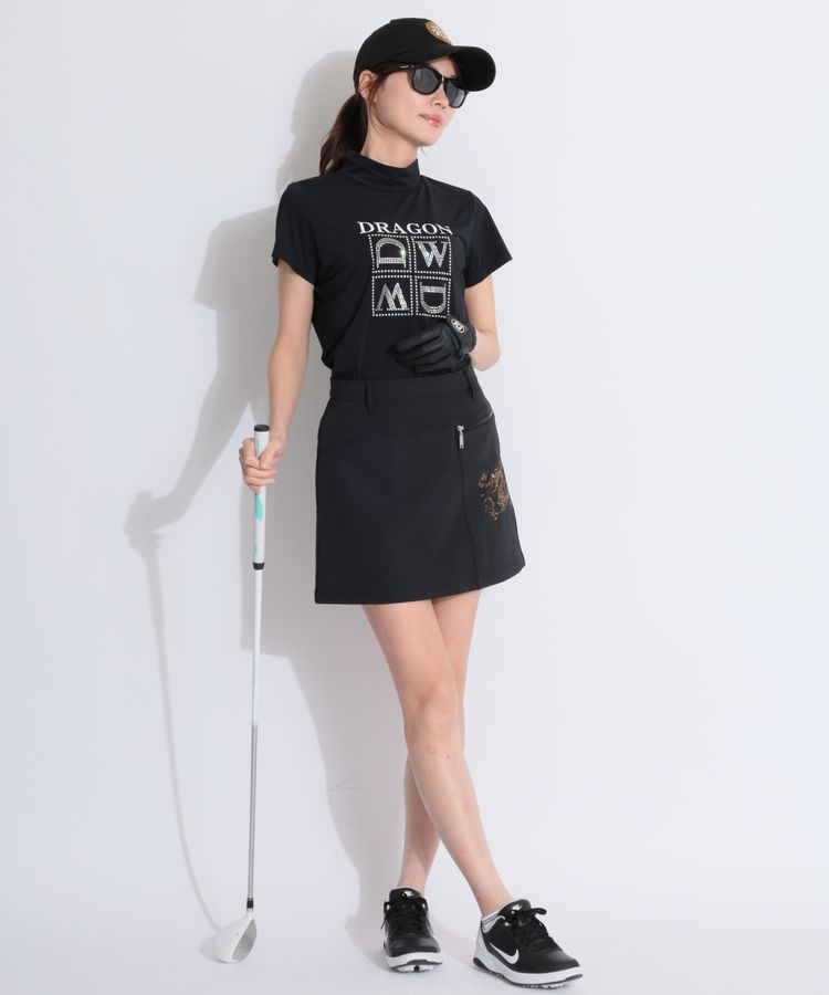 レディースゴルフウェア☆dance with dragonスカート Dance With Dragon ダンスウィズドラゴン ゴルフスカート ゴルフ