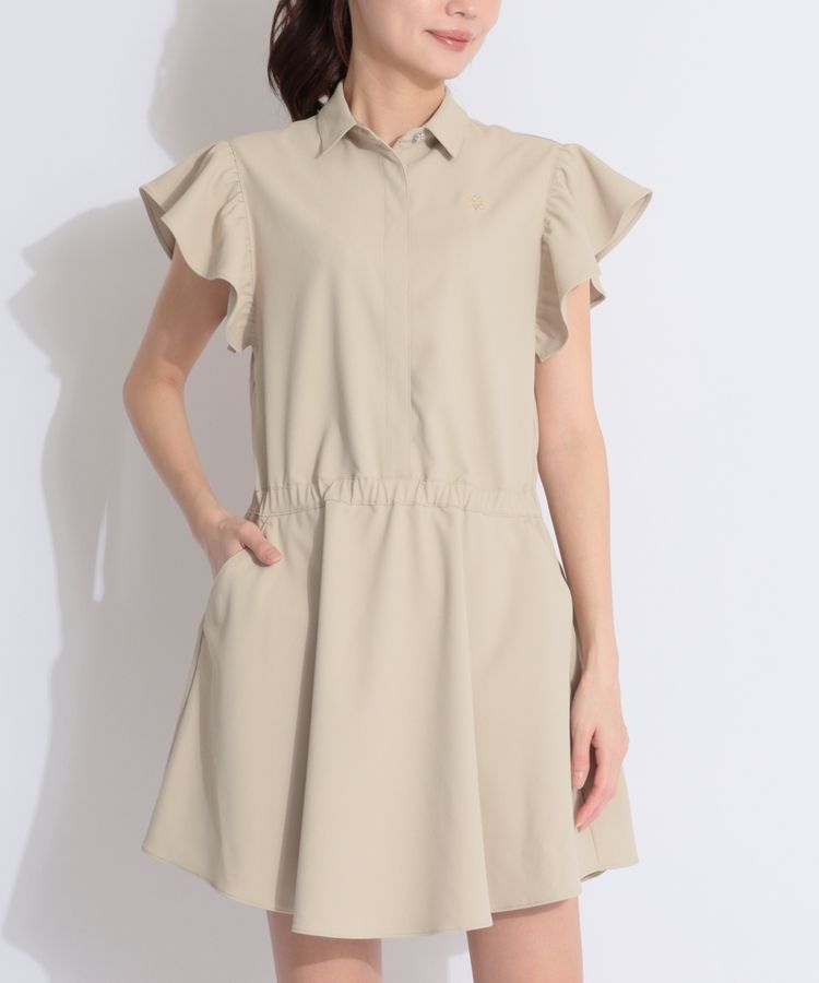 セントアンドリュース SA 【吸水速乾UV】フリル袖ドビーポロ