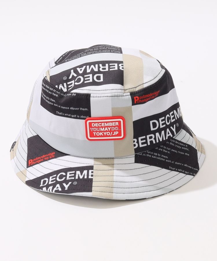 【専用】Decembermayバケハ DECEMBERMAY】バケットハット(バケットハット): BLUE LINES EX
