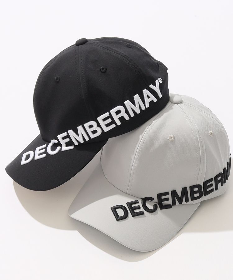 ディッセンバーメイ DM 【ストレッチ】サイド立体ロゴ刺繍キャップ