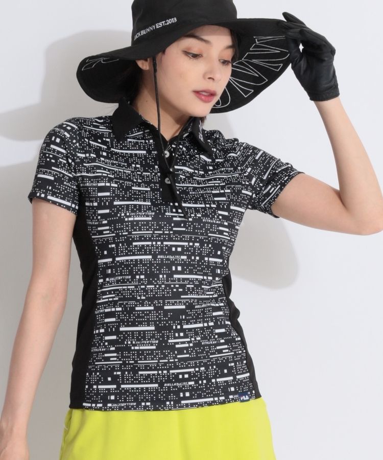 Mサイズ　フィラゴルフレディース接触冷感半袖ポロシャツ　吸汗速乾　8690円 FILA GOLF(フィラ ゴルフ) レディース/吸汗速乾・UVカット・接触