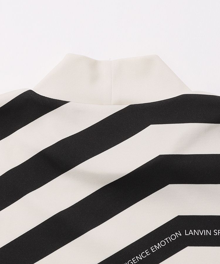 ランバン スポール LV 【遮熱ストレッチ】バイアスボーダーモック