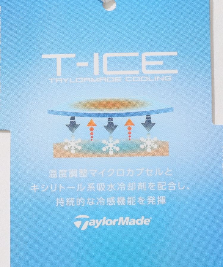 テーラーメイドゴルフ TG 【冷感UV】フリル切替キャップスリーブ