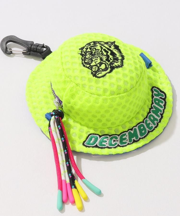 カラフルコードハット型ボールポーチ