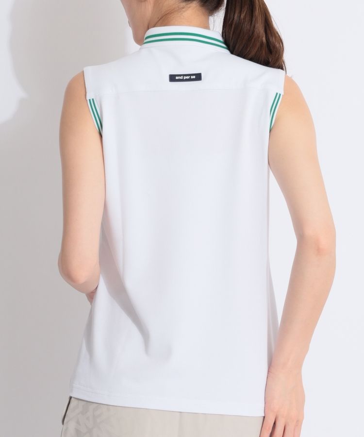 264 PGG 新品タグ付き ノースリーブポロシャツ ネイビー サイズ00 メンズポロシャツ（袖タイプ：ノースリーブ）｜トップス