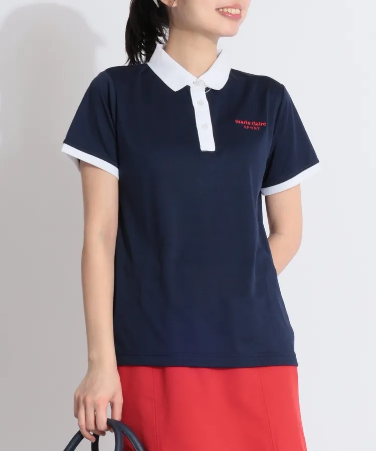 Marie Claire - 【美品】marie claire sport マリクレール レディースウェア marie claire sport GOLF マリクレール ゴルフ 中綿ブルゾン