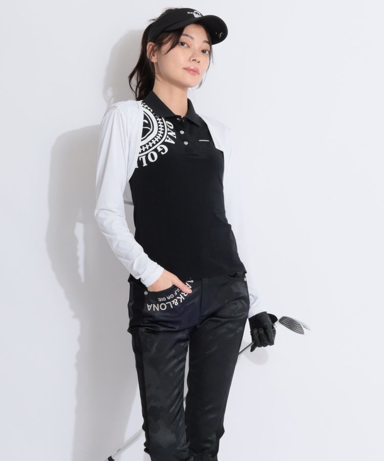 マーク＆ロナ ML 【接触冷感】ビッグスカルメッシュ切替フレンチ