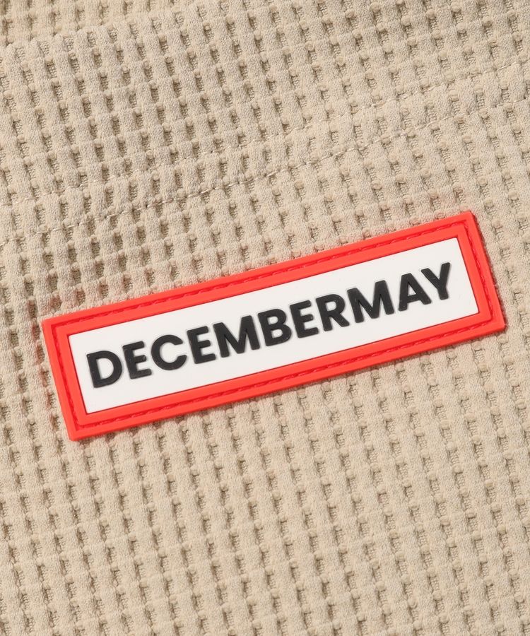 ディッセンバーメイ DM 【防透ストレッチ】二重ウエストメッシュニット