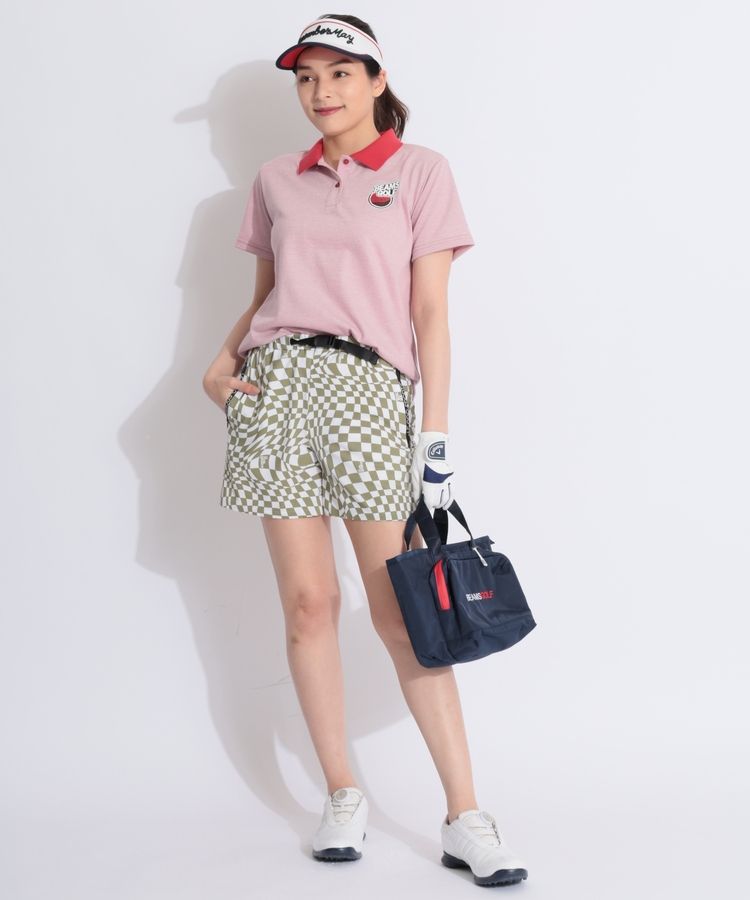 BEAMS GOLF フルーツロゴ クレリックポロシャツ BEAMS GOLF（ビームス