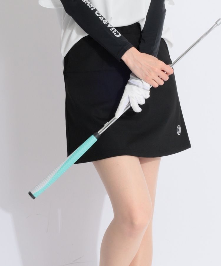 デルソルゴルフ DL 一体型ぺチパンツ付き切替フレアスカート