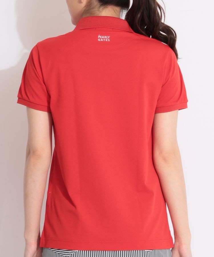 パーリーゲイツ PG ミドルソックス付き鹿の子半袖ポロシャツ