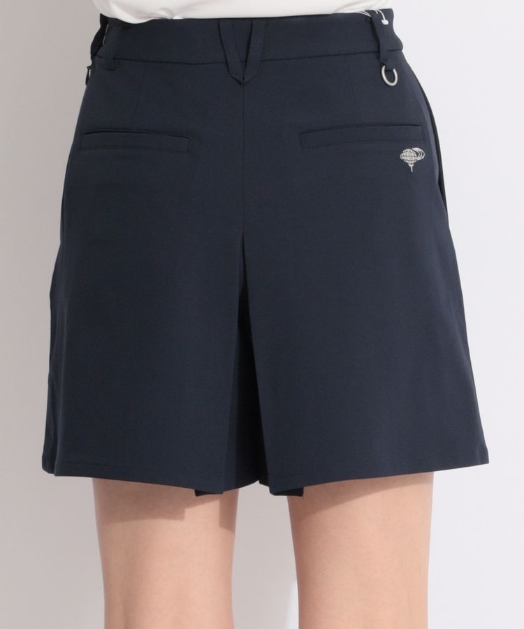 ビームスゴルフ BE 【速乾ストレッチ】バックロゴプリーツキュロット