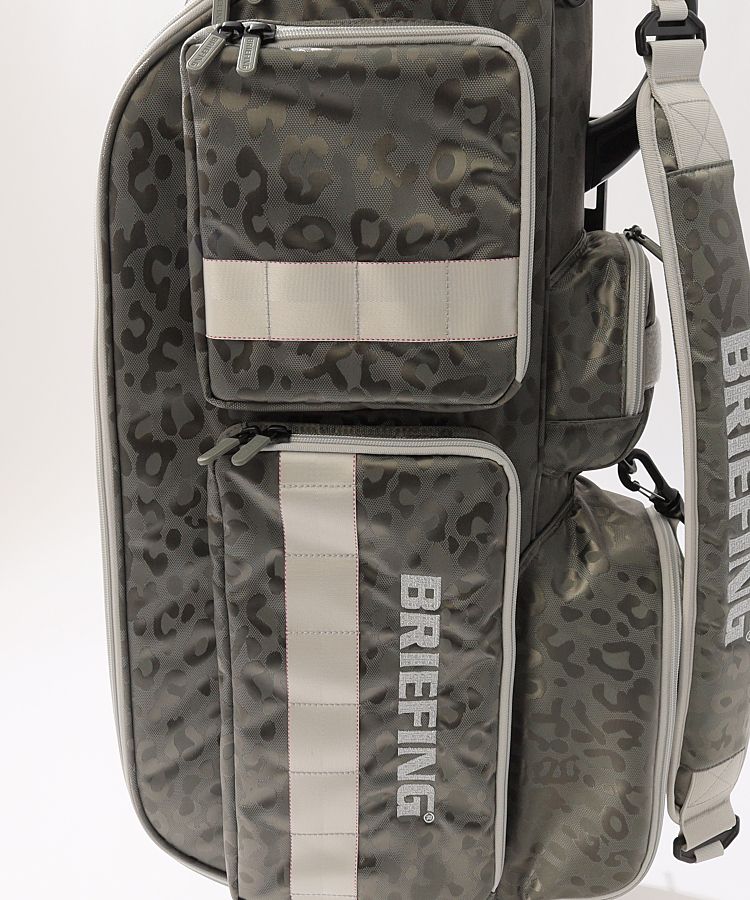 ブリーフィングゴルフ BR 【CR6】レオパードジャガードキャディバッグ