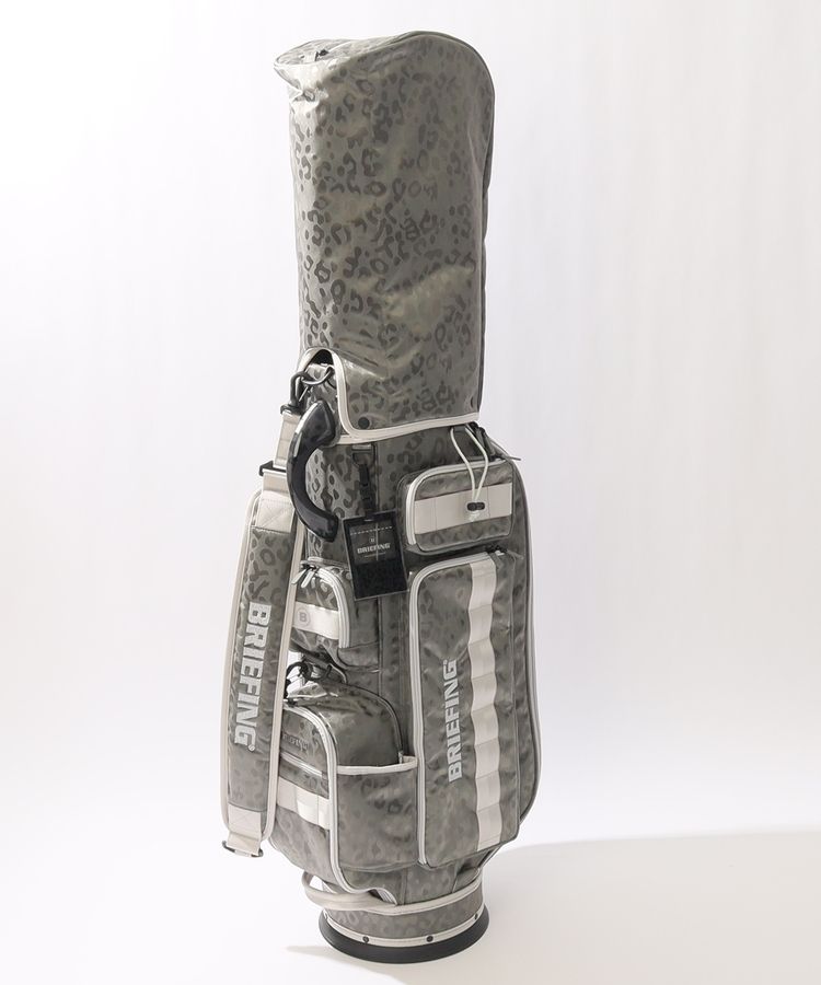 ブリーフィングゴルフ BR 【CR6】レオパードジャガードキャディバッグ