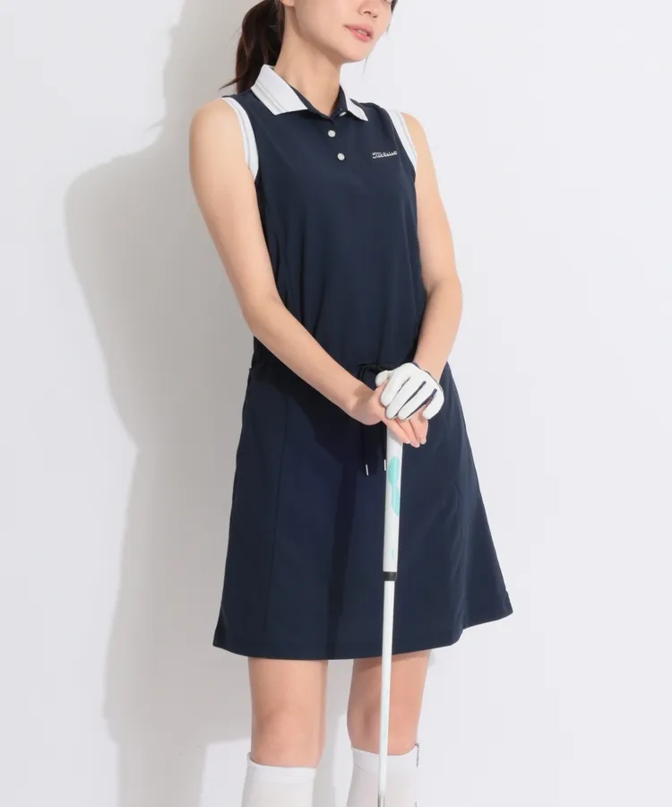 セール】【new balance golf】半袖 ポロワンピース (WOMENS