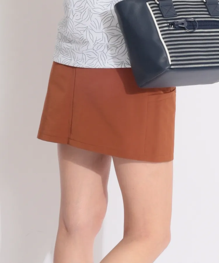 デサントゴルフ DE 【UPF50+】一体型ぺチパンツ付ワークスカート