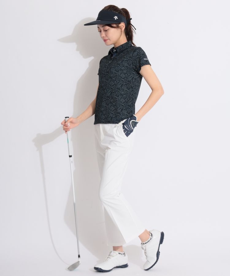 デサントゴルフ DE 【COOL】バックリボンワイドブリムサン